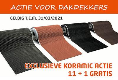 Exclusieve Koramic actie maart 2021