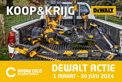 DeWalt Actie KOOP&KRIJG