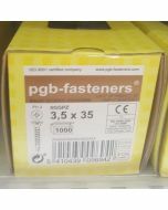 PGB Zelfborende Snelbouwschroef type Z 3,5x35mm (1.000 stuks)