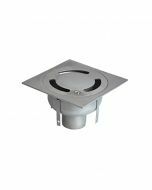 Aco Eko Vloerafvoerput Inox 200x200 verticaal
