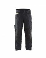 Blåkläder Service Werkbroek stretch zwart/geel - maat C50