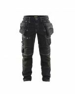 Blåkläder Werkbroek Denim stretch X1900 zwart - maat C46