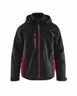 Blaklader Shelljack zwart/rood - maat L