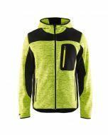 Blaklader Gebreide vest Softshell geel - maat XXL