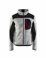 Blaklader Gebreide vest Softshell grijs - maat XXL