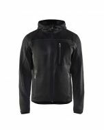 Blaklader Gebreide vest Softshell donkergrijs - maat XL