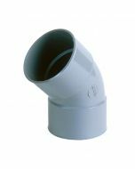 Nicoll PVC Bocht 45° M/M Ø90 grijs