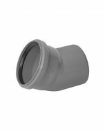 Nicoll PVC Bocht 30° M/S Ø110 Grijs