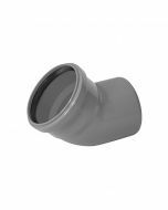 Nicoll PVC Bocht 45° M/S Ø110 grijs