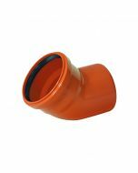 Nicoll PVC Bocht 45° M/S Ø110 oranje