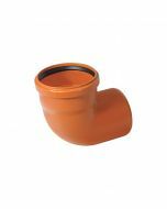 Nicoll PVC Bocht 90° M/S Ø250 oranje