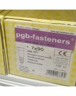 PGB Houtdraadbout DIN571 7x90mm (100 stuks)