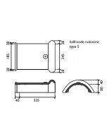 Monier Postel 20 / Fontenelle Halfronde Vorst Double Black