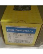PGB Spaanderplaatschroef VZK-Z 4,5x45mm (500 stuks)