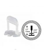 Ox Tile Level System Voetstukken 2x13mm (250stuks)