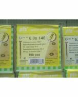 PGB Spaanderplaatschroef VZK-T 6,0x140mm (100 stuks)