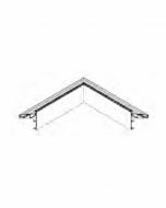 Roval Solotrim Binnenhoek Aluminium 100mm