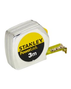 Stanley Rolbandmaat Powerlock Metaal 3mm - 12,7mm