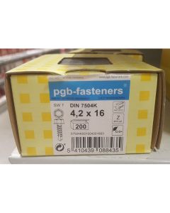PGB Zelfborende schroef DIN 7504K 4,2x16mm (200 stuks)