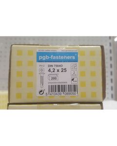 PGB Zelfborende schroef DIN 7504O 4,2x25mm (200 stuks)