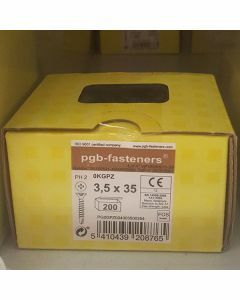 PGB Zelfborende Snelbouwschroef type Z 3,5x35mm (200 stuks)