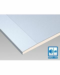 Gyproc SoundBlock ABA 12,5mm 2600x1200mm Akoestische Gipsplaat