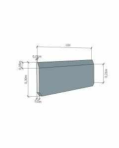 Maes Wirtz Betonplaat 30x100