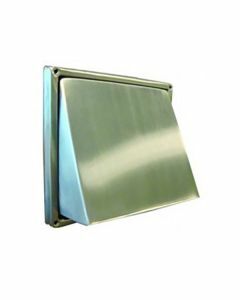 Renson Overdrukrooster 641 inox 150mm dampkap
