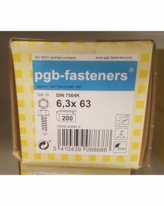 PGB Zelfborende schroef DIN 7504K 6,3x63mm (200 stuks)