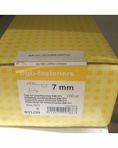 PGB Afdekkap voor Houtdraadbout DIN571 7mm (100 stuks)