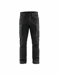 Blåkläder Service Werkbroek denim stretch zwart - maat C54