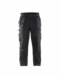 Blåkläder Service Werkbroek stretch zwart/rood - maat C54