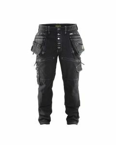 Blåkläder Werkbroek Denim stretch zwart - maat C46