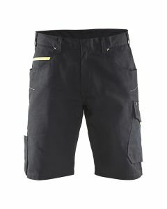 Blaklader Werkshort zwart/geel - maat C54