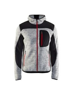 Blaklader Gebreide vest Softshell grijs - maat L