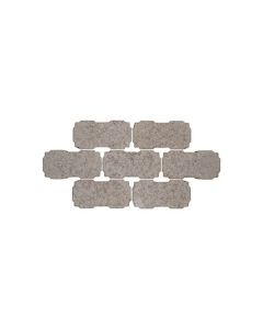 Coeck Waterpasserende Betonklinker 22x11x10 grijs