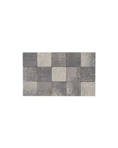 Coeck Betonklinker in-line getrommeld grijs-zwart 15x15x6