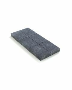 Coeck Betonklinker in-line getrommeld zwart 20x30x6