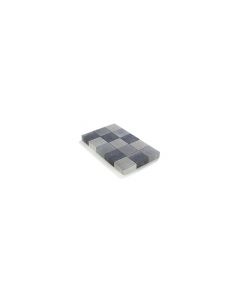 Coeck Betonklinker Ongetrommeld 15x15x6 grijs-zwart