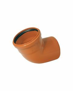 Nicoll PVC Bocht 67° M/S Ø125 oranje