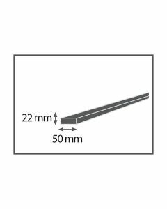 Lat geschaafd 22x50mm (lengte 3,30m)