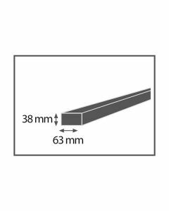 Keper SLS gedrenkt vuren 38/63 (lengte 4,50m)
