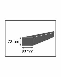 Keper ruw gedrenkt Douglas 70/90 (lengte 5,5 m)