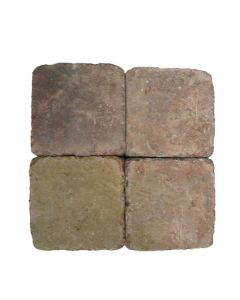 Marlux Damme Getrommelde klinker 20x20x6 oud bont