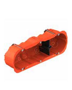 Drievoudige Inbouwdoos HW O-RANGE 3V 47mm