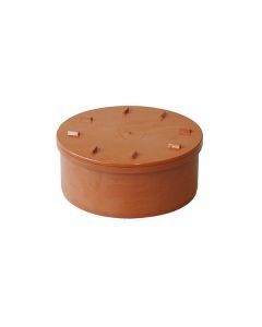 Nicoll PVC Schroefstop S Ø160 oranje
