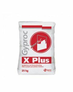 Gyproc X PLUS spuitpleister 25kg