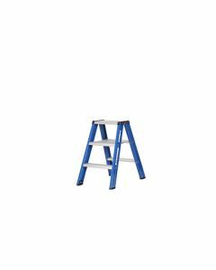 Hercules Blue dubbele trapladder 2x3