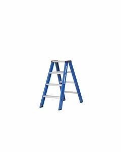 Hercules Blue dubbele trapladder 2x4