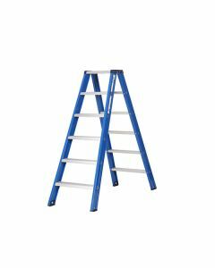 Hercules Blue dubbele trapladder 2x6